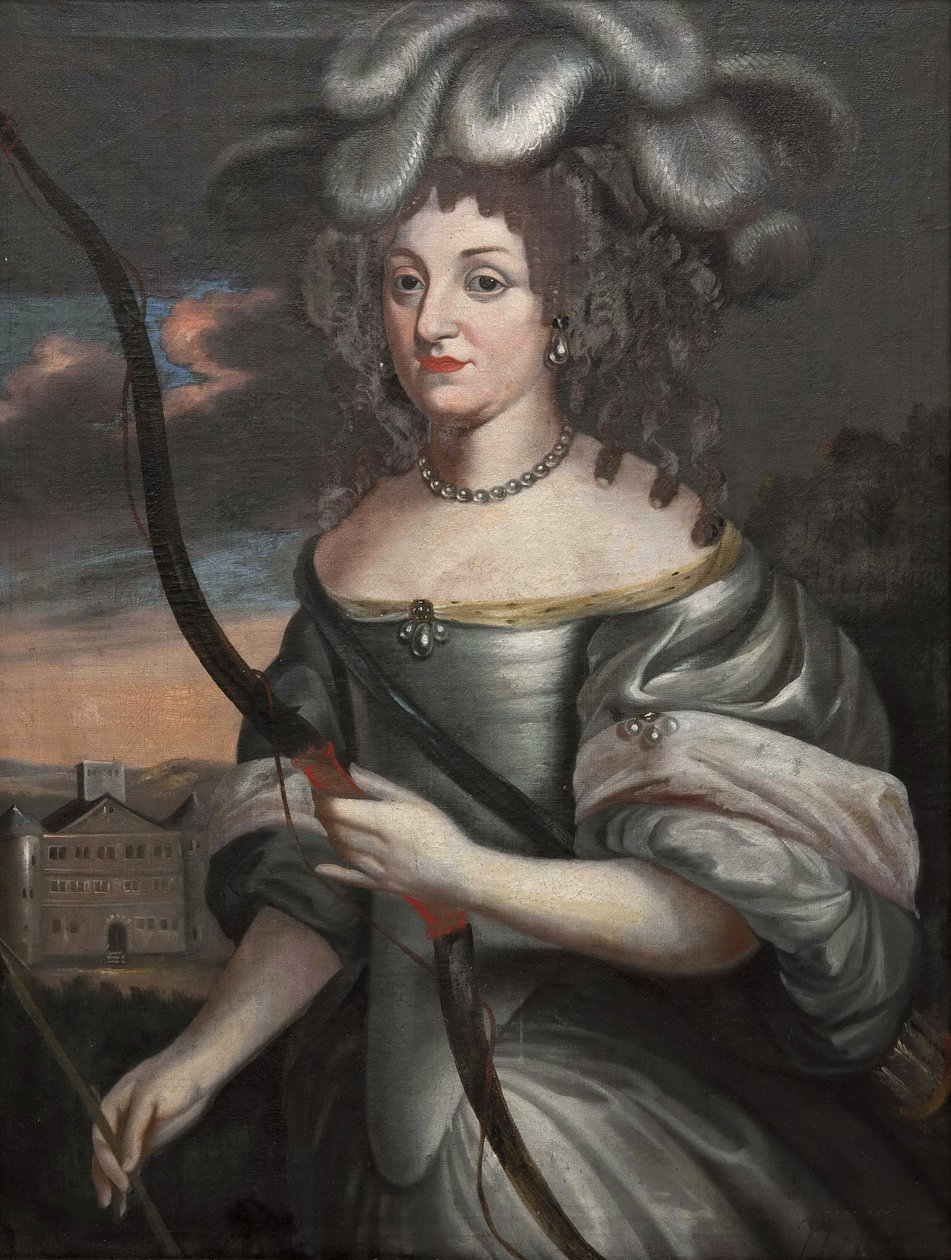 Louise Elisabeth de Courlande - Księżna Ludwika Elżbieta Kurlandzka (1646-1690), Landgravine Hesse-Homburg, Anonim. Olej na płótnie, II poł. XVII w. Muzeum Narodowe w Sztokholmie autorstwa Unknown artist