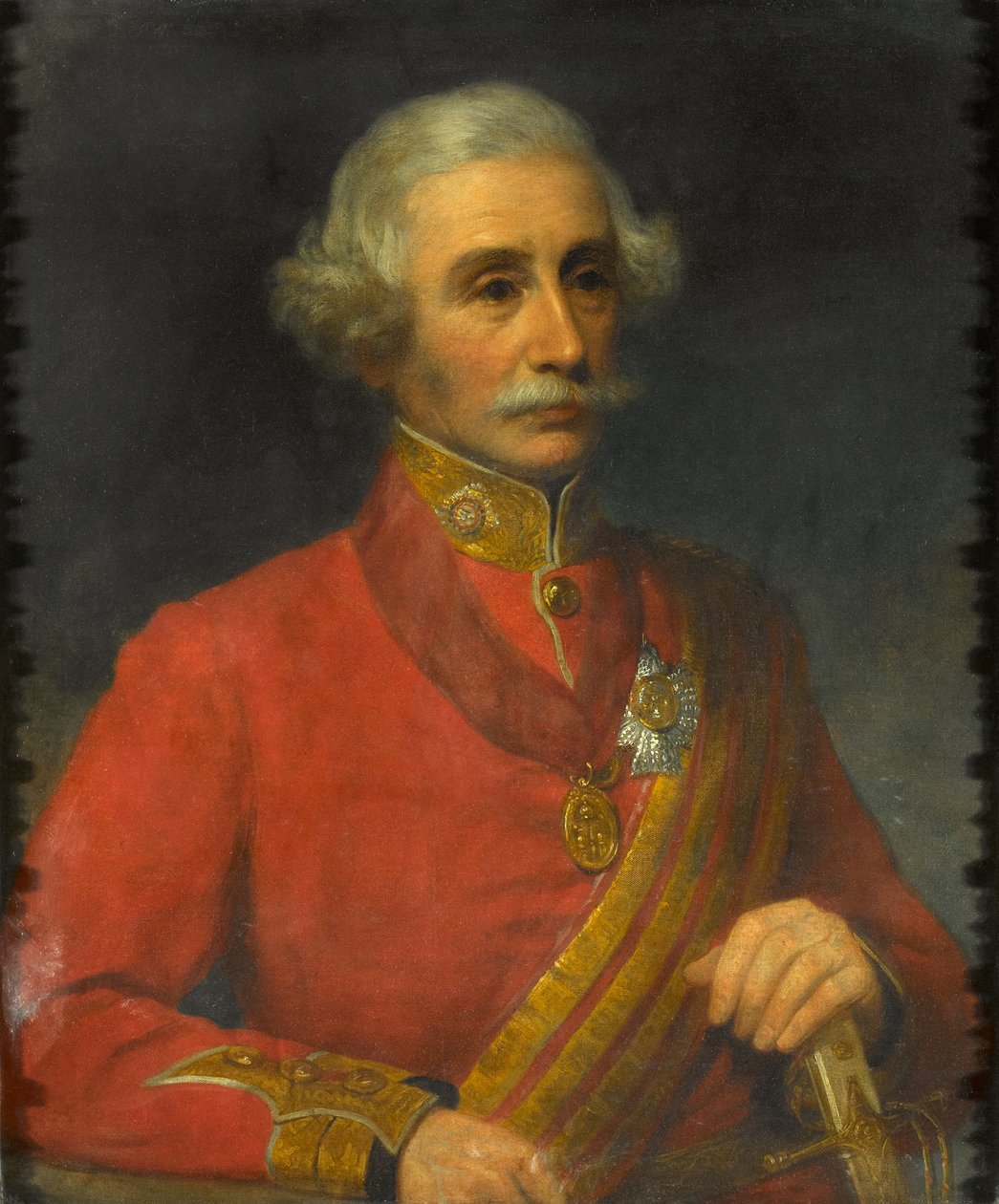 Generał dywizji Sir Peter Melvill autorstwa Unknown