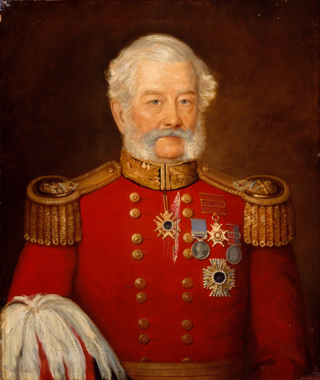 Generał dywizji Sir Abraham Roberts, Sztab Armii autorstwa Unknown artist