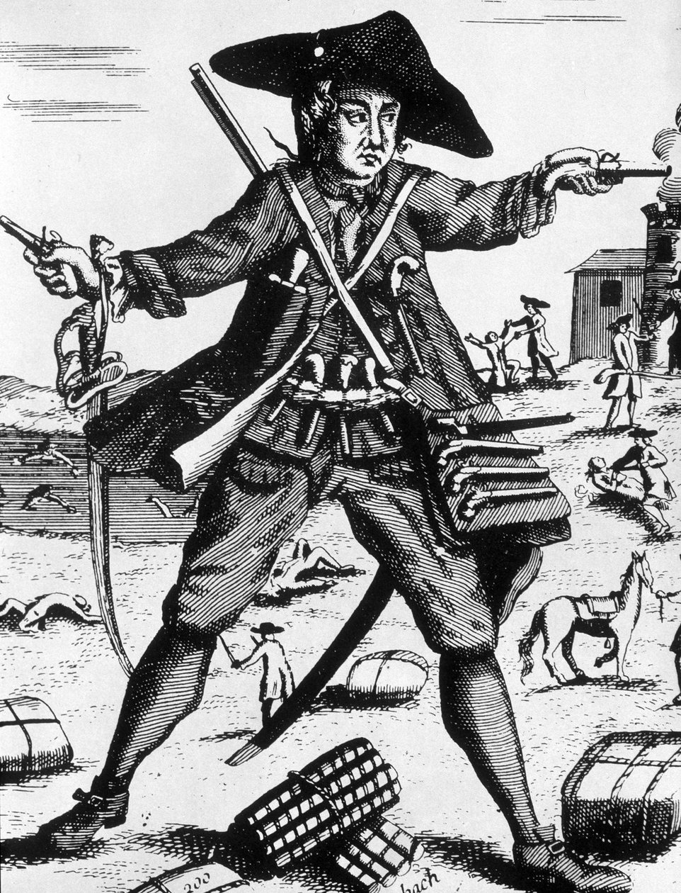Broń trzpieniowa do zębów - grawerowanie autorstwa Unknown artist