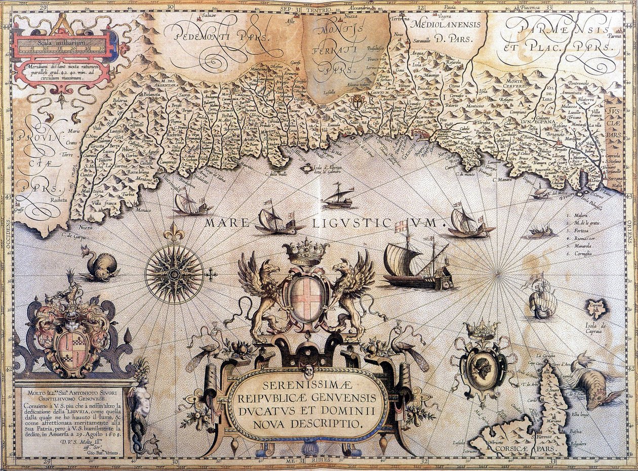 Mapa Republiki Genów autorstwa Unknown artist