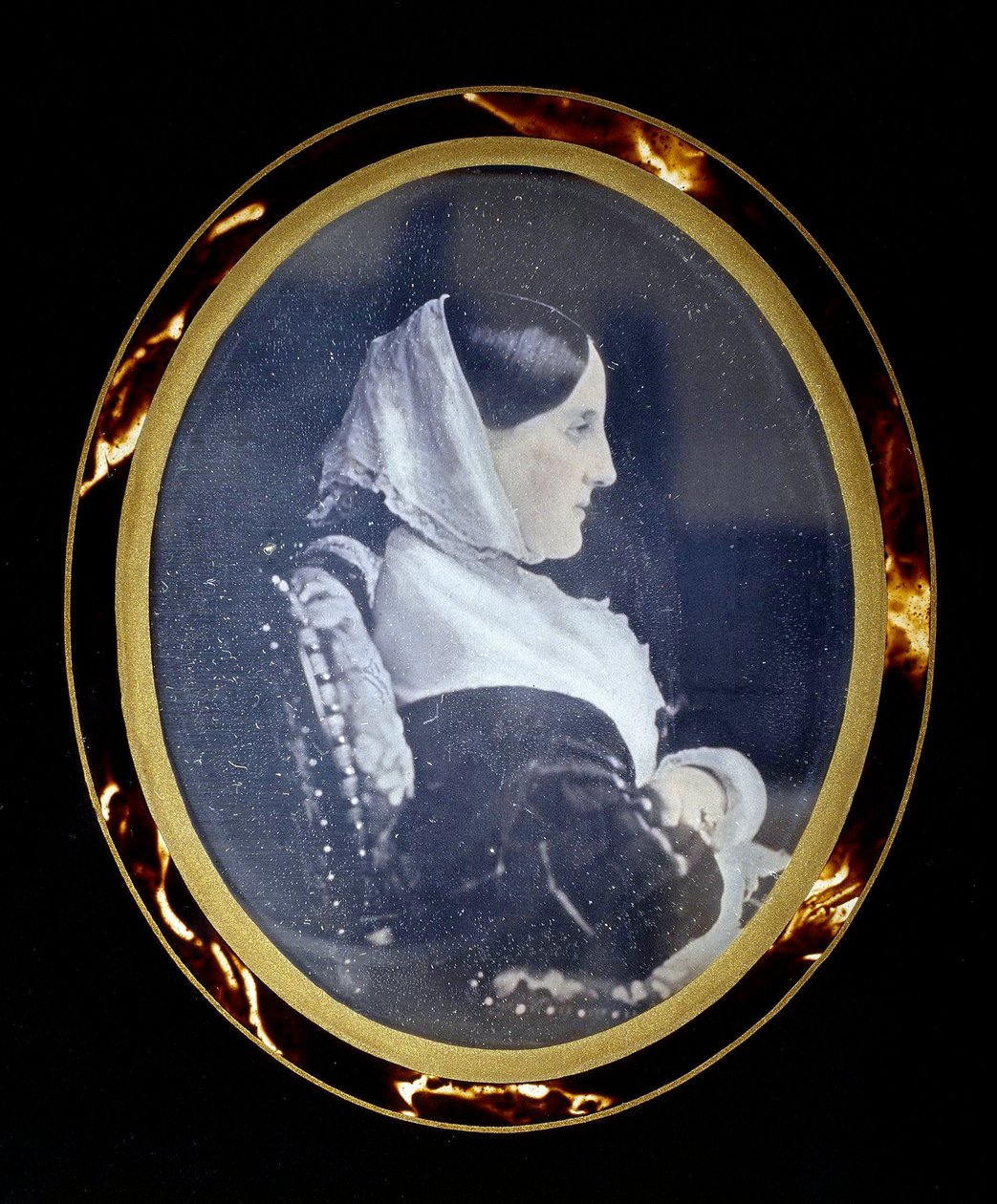 Marie Nikolaievna de Russie - Wielka Księżna Maria Nikołajewna Rosji (1819-1876), Księżna Leuchtenberg par Anonymous, - Daguerreotyp - Państwowy Ermitaż, St. Petersburg autorstwa Unknown artist