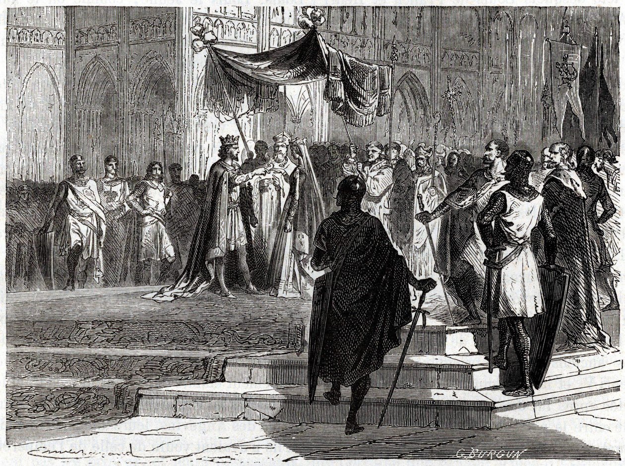 Małżeństwo Ludwika Młodszego (1120 - 1180) z Alienor d