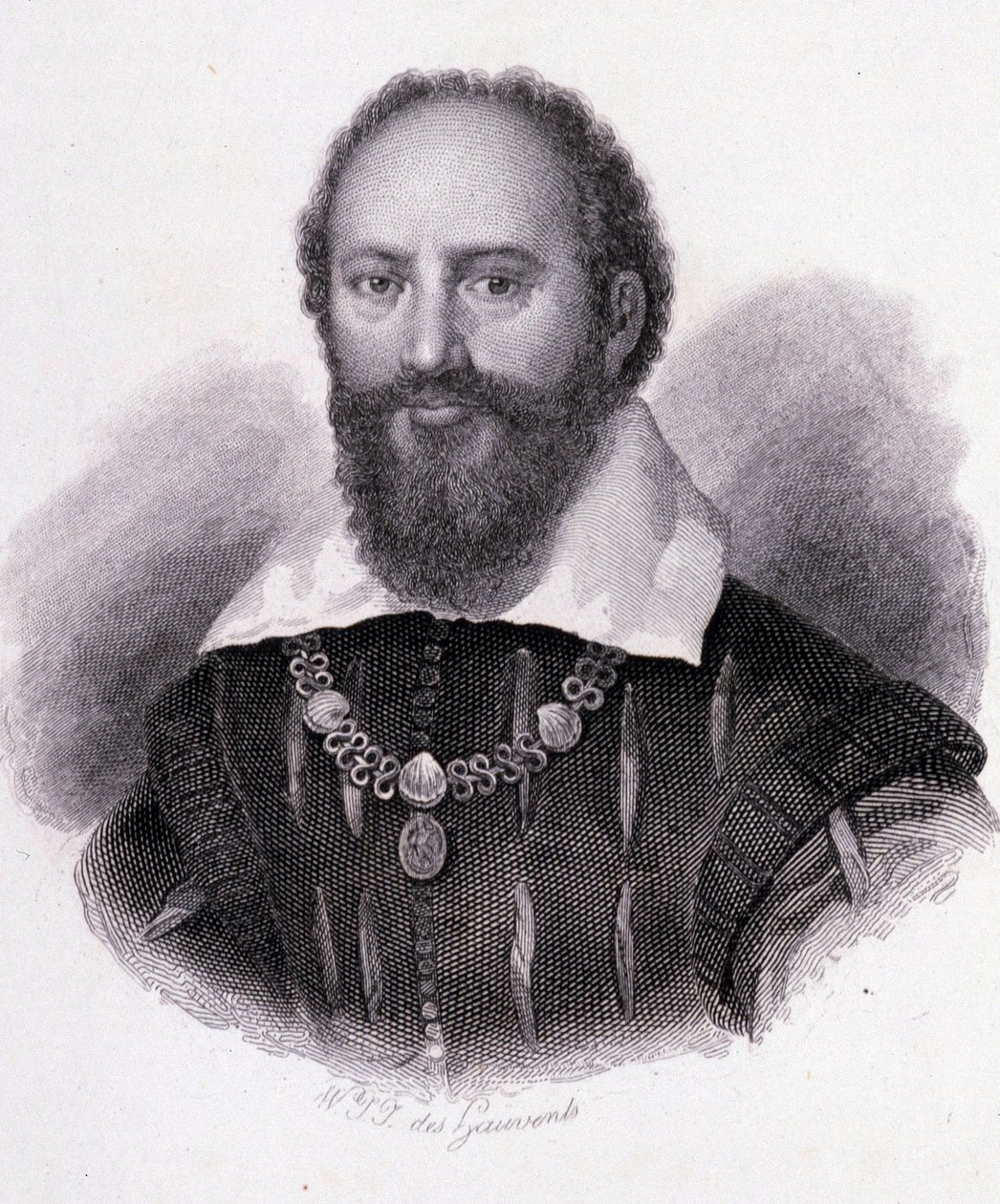 Maksymilian Bethune (1560-1641) Książę Sully, portret nagrobny autorstwa Unknown artist