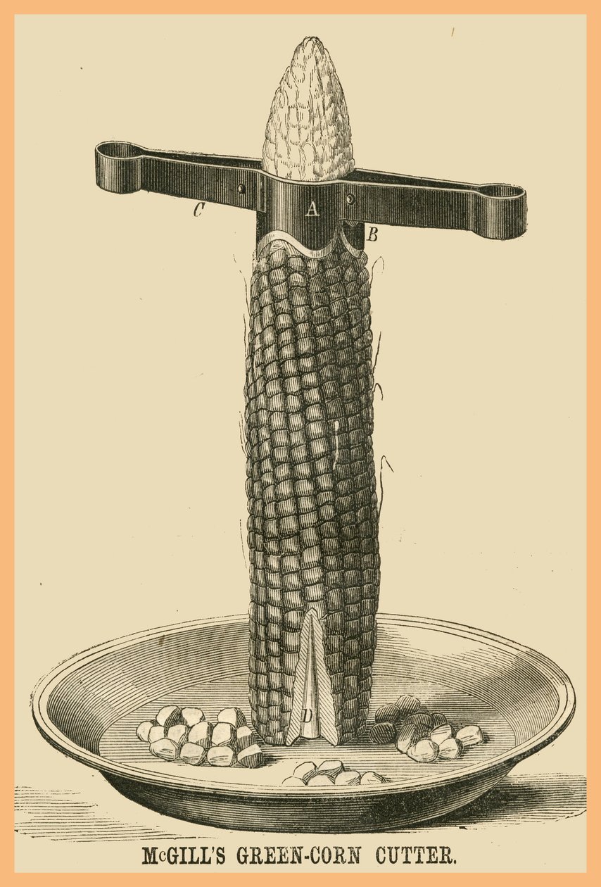 McGills Green Corn Cutter autorstwa Unknown Artist