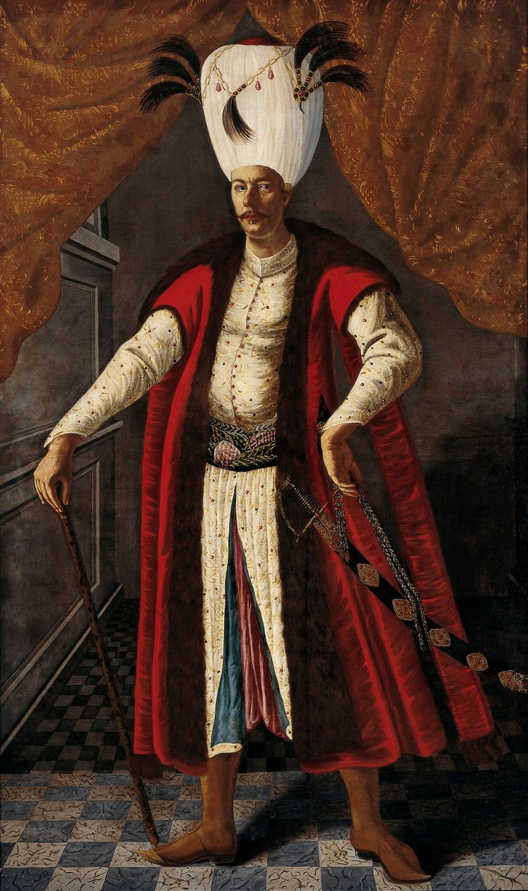 Mehmed IV (1642-1693) Sułtan Imperium Osmańskiego, ok. 1930 r. 1681 autorstwa Unknown artist
