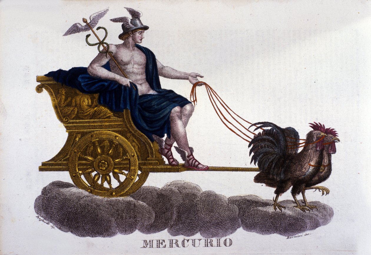 Rtęć. Grawerowanie z XIX wieku. autorstwa Unknown artist