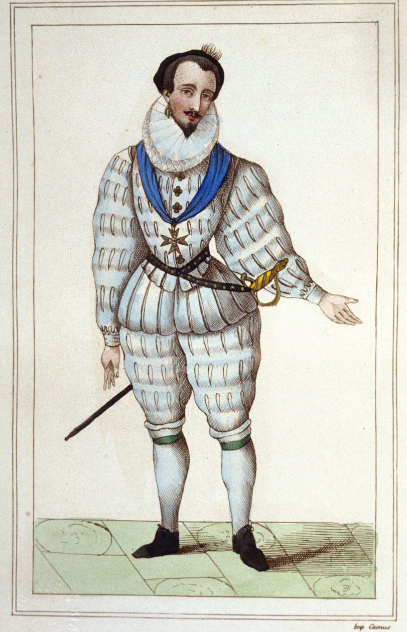Mignon Henryka III. grawerunek z 1830 autorstwa Unknown artist