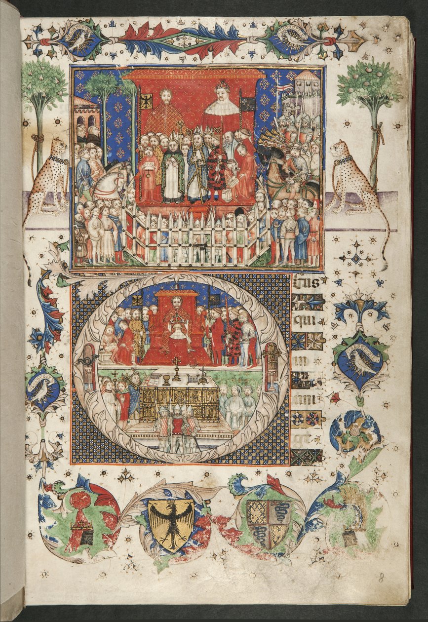 Mszał Gian Galeazzo Visconti, s. 8 autorstwa Unknown