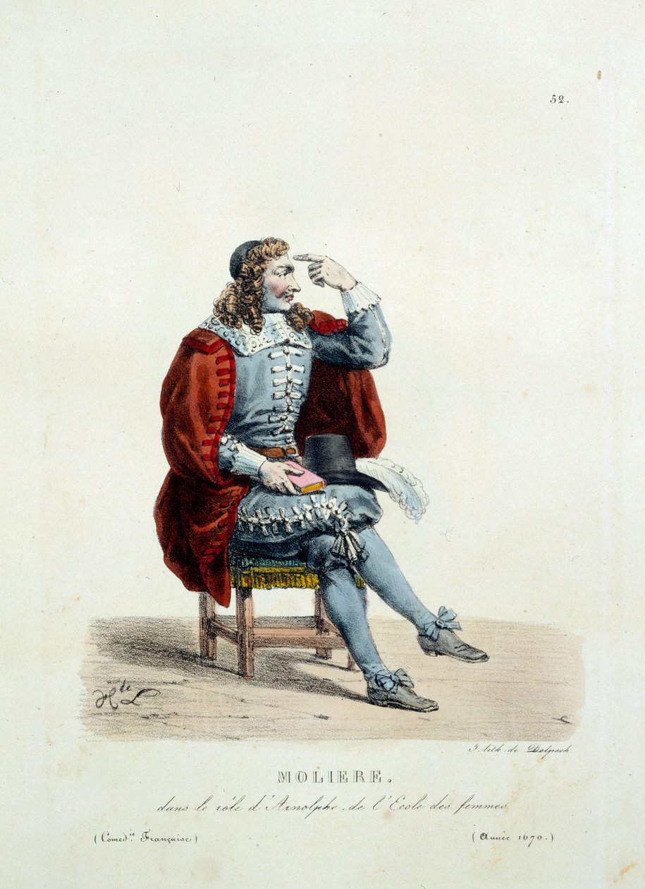 Kostium Moliera w roli Arnolphe