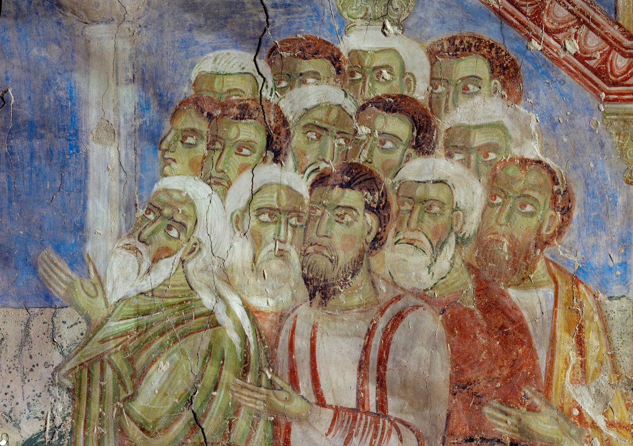 Malowidła ścienne w kościele klasztoru benedyktynów w Lambach, Górna Austria (fresk) autorstwa Unknown artist