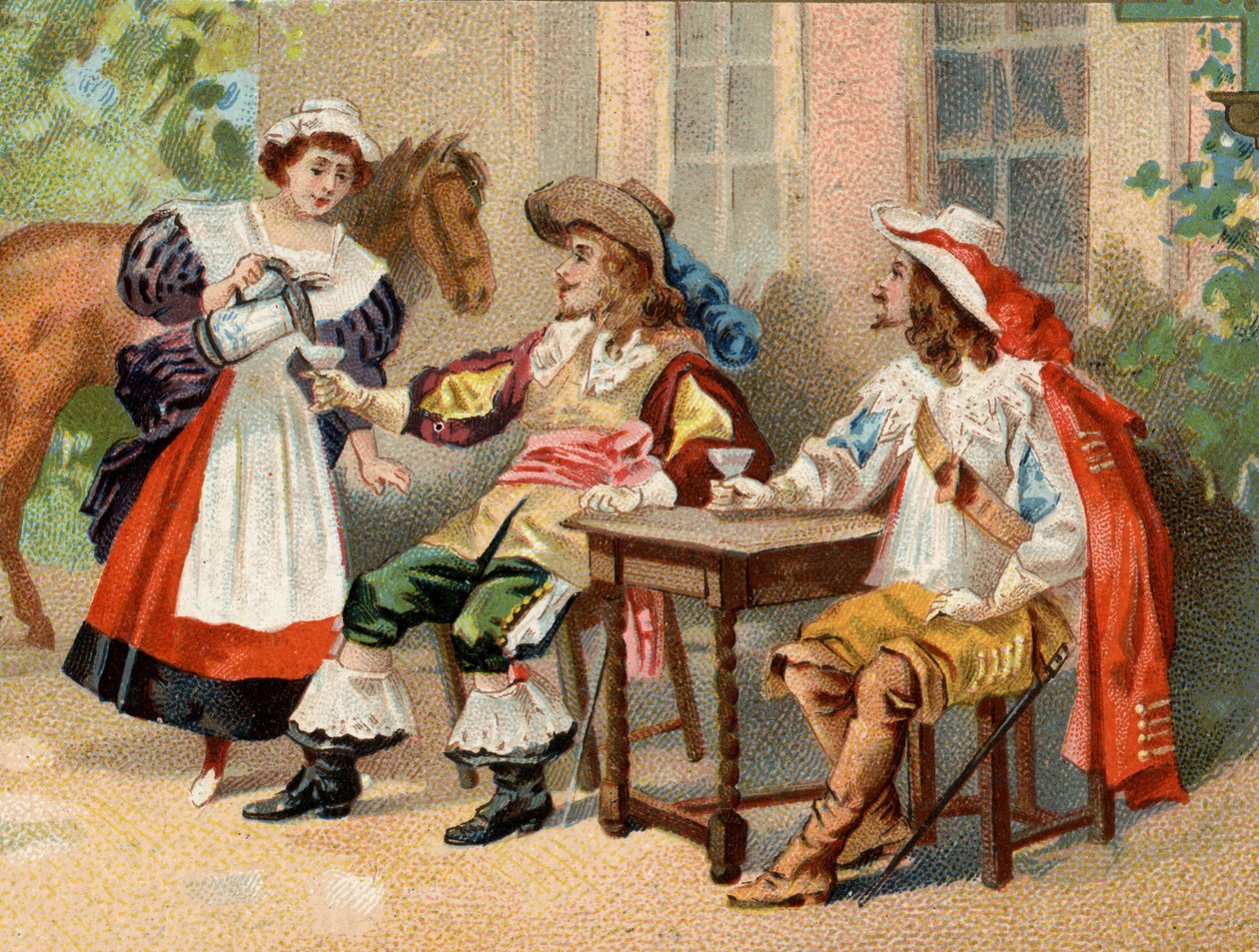 Muszkieterowie za Ludwika XIII. autorstwa Unknown artist