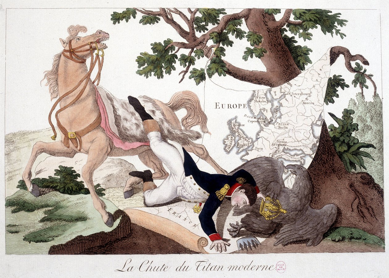 Napoleon: The Fall of Modern Titan - w „”Napoleon 1er””, Kolekcja kreskówek autorstwa Unknown artist