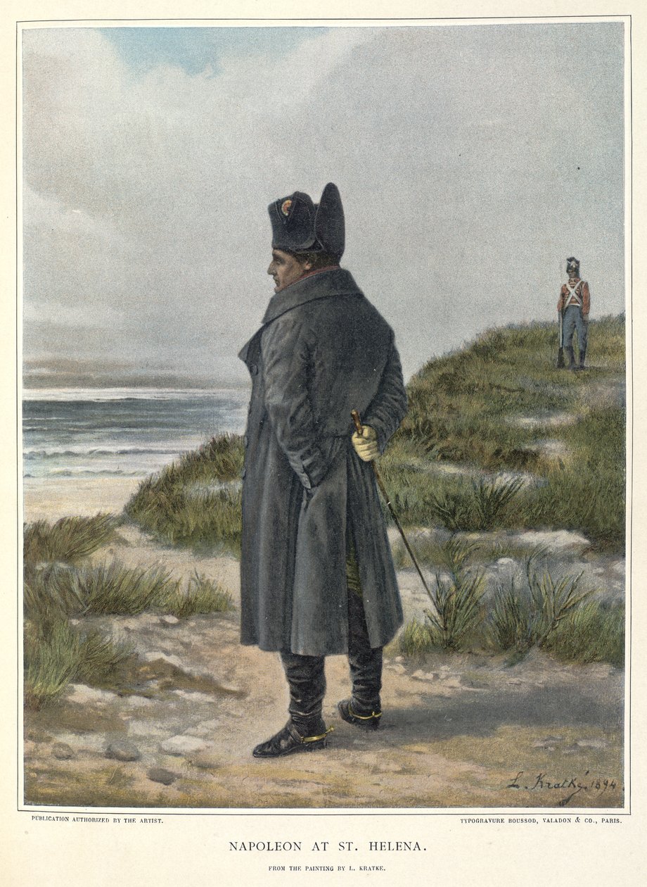 Napoleona na św. Helenie autorstwa Unknown artist