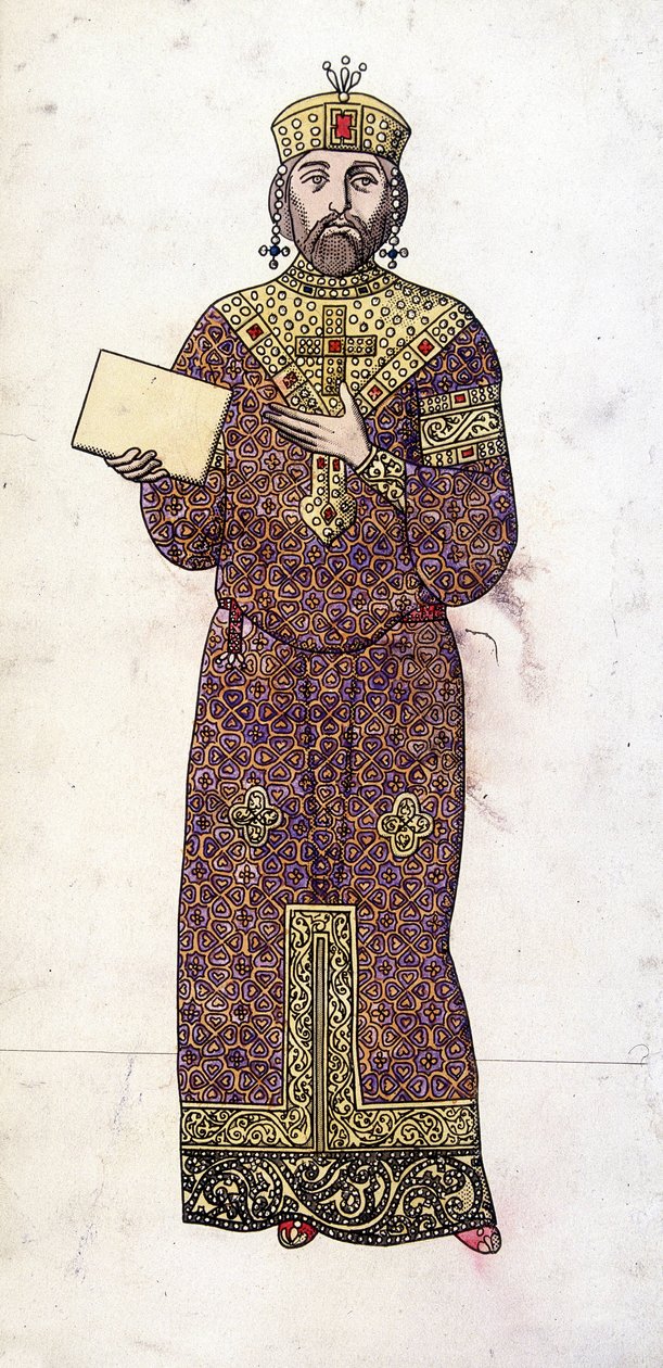 Nicefor III Botaniates lub Botaniate (cesarz bizantyjski od 1078 do 1081) autorstwa Unknown artist