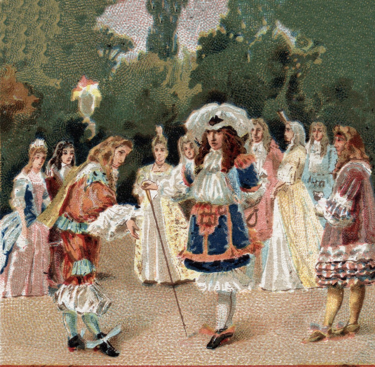 Nicolas Fouquet (1615-1680) otrzymał Ludwika XIV znanego jako Le Roi-Soleil (Król Soleil lub Ludwik Wielki autorstwa Unknown artist