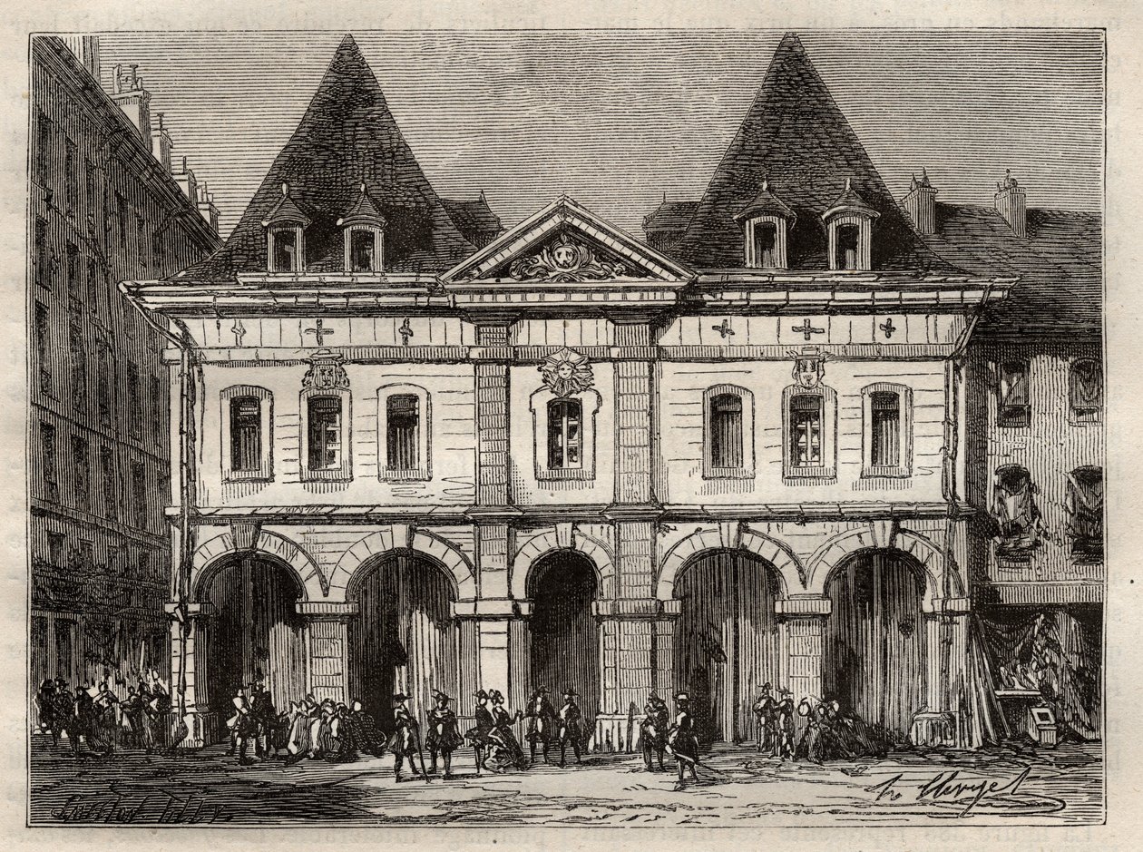 Stare solne poddasze Paryża, rue Saint Germain-l