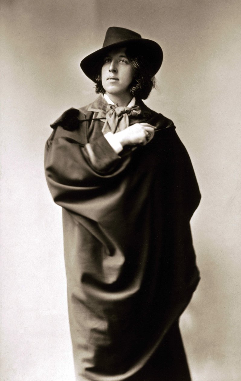 Oscar Wilde (1854 - 1900) około 1882 przez Napoleona Sarony (1821 - 1896). autorstwa Unknown artist