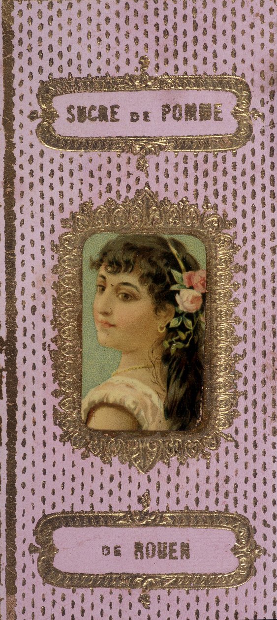 Karton opakowaniowy „”Sugar de Pomme de Rouen””, b.d. 19 wiek autorstwa Unknown artist