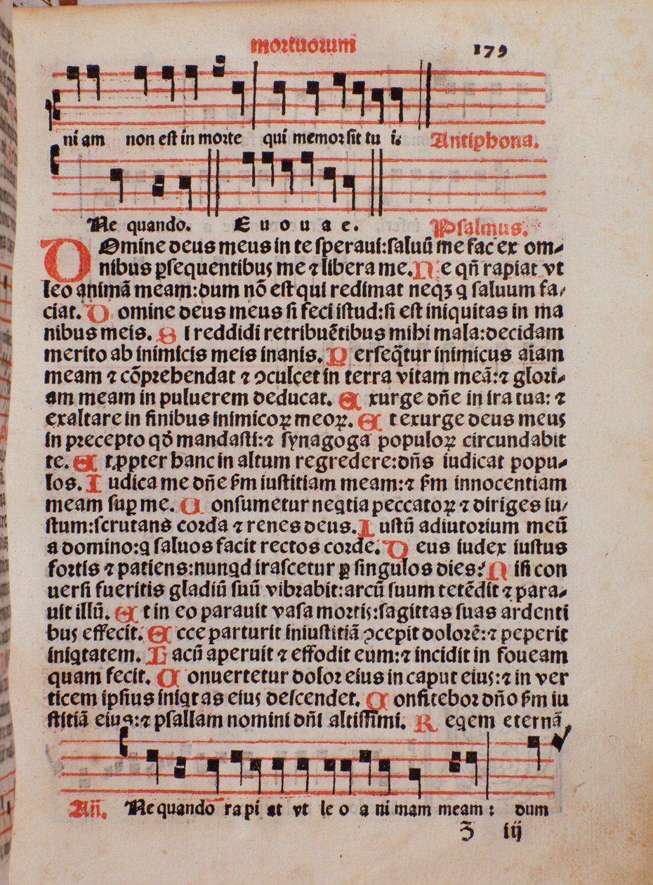 Strona księgi liturgicznej „Księga kapłańska” autorstwa Castellini autorstwa Unknown artist