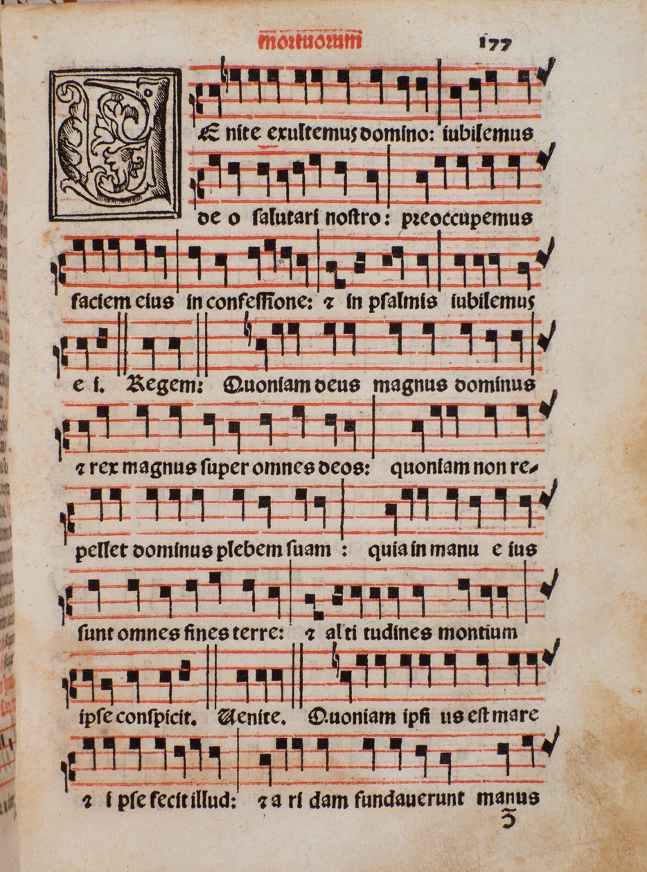 Strona księgi liturgicznej „Księga kapłańska” autorstwa Castellini autorstwa Unknown artist