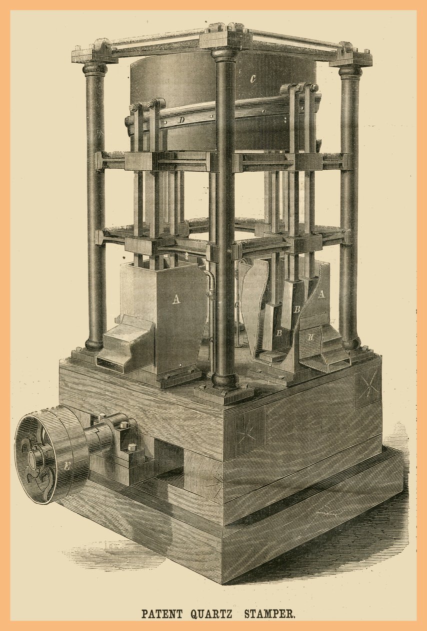 Patent Quartz Stamper autorstwa Unknown Artist