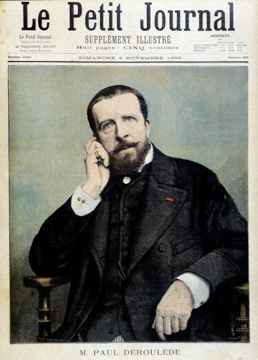 Paul Déleède - W „” le Petity Journal”” z dnia 03.11.1895 r. autorstwa Unknown artist