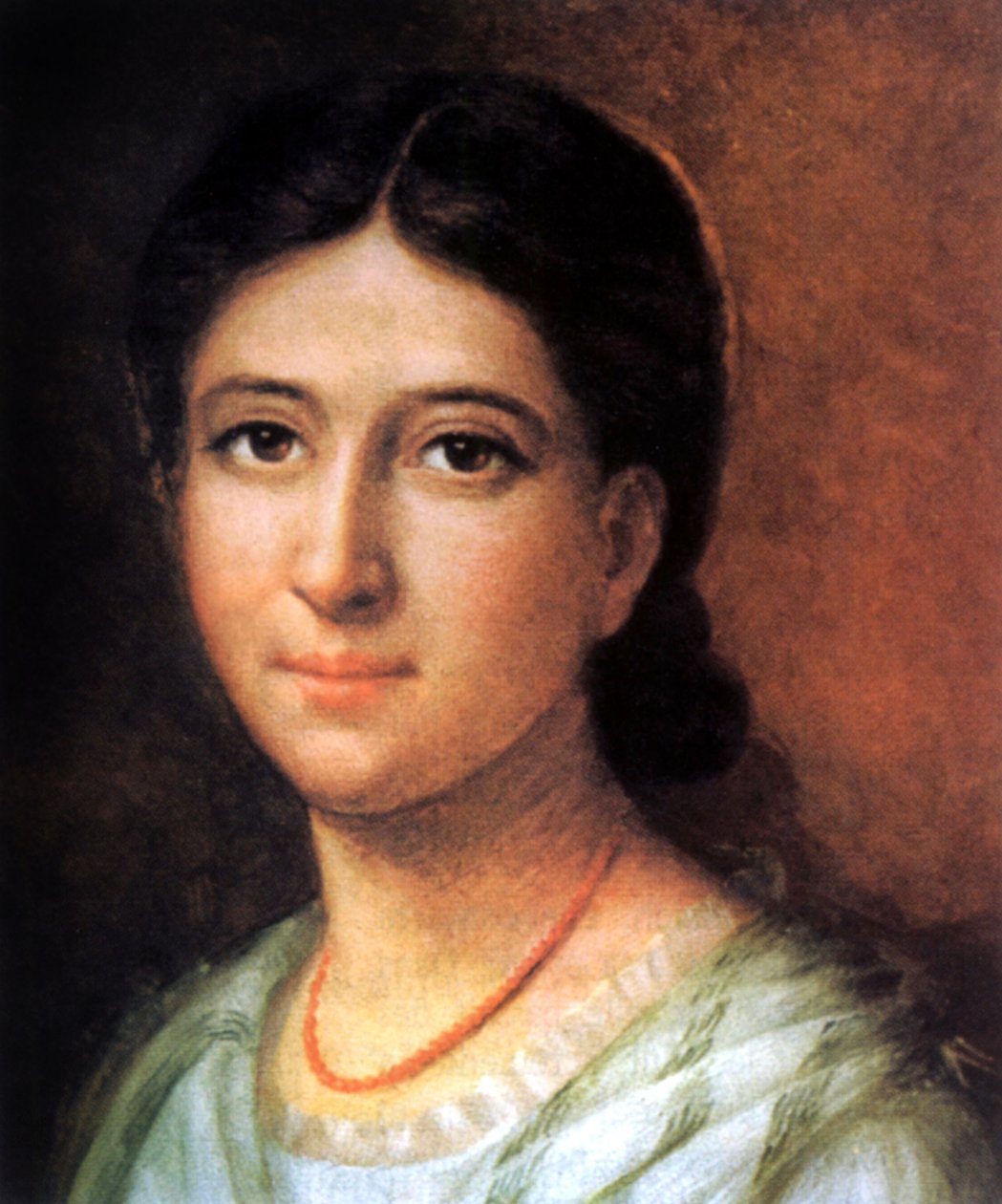 Pauline Marie Jaricot, założycielka Towarzystwa Rozkrzewiania Wiary w 1822, Francja, malarstwo autorstwa Unknown artist