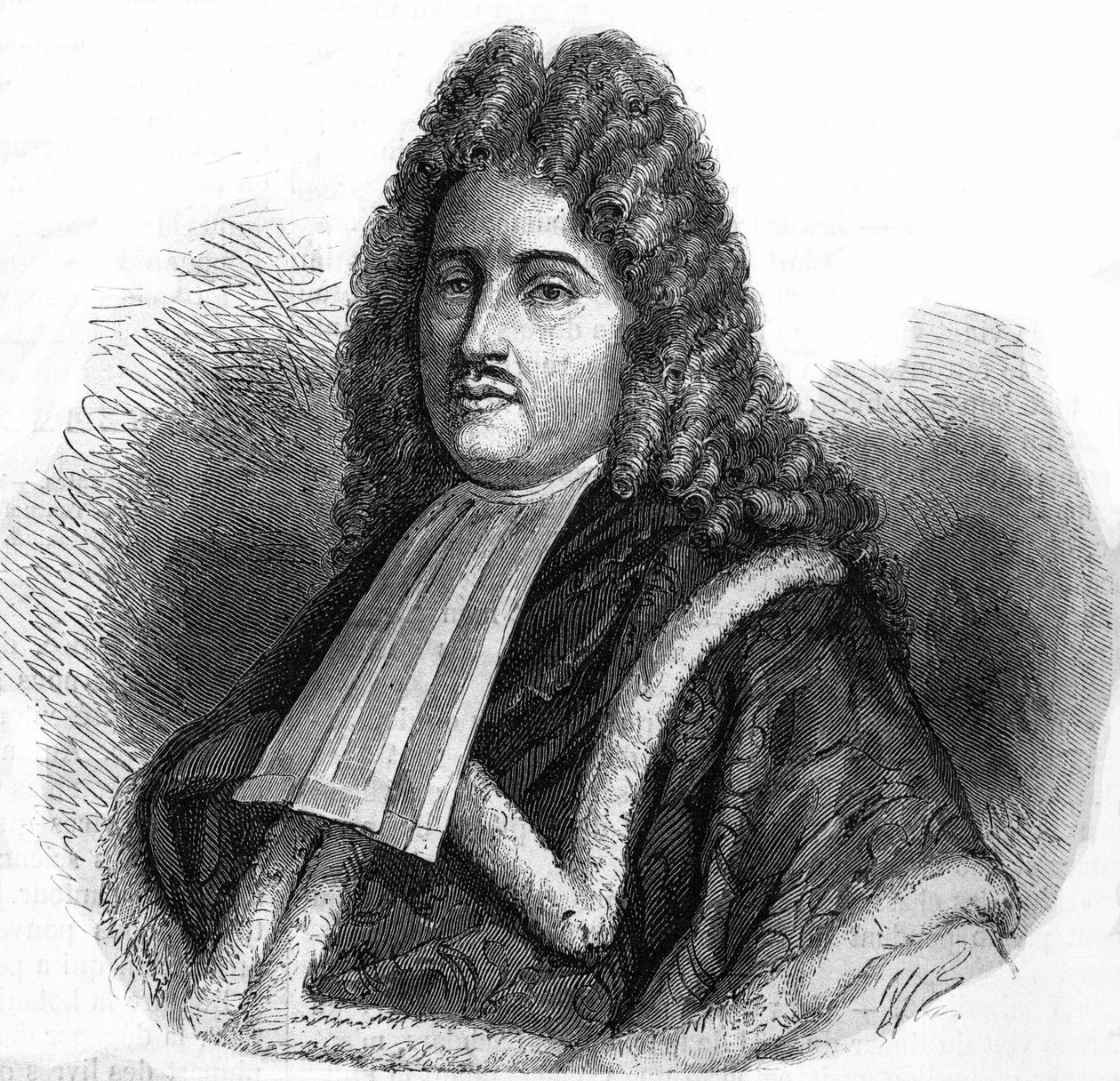 Pierre Magnol, francuski lekarz i botanik 1638-1715 autorstwa Unknown artist