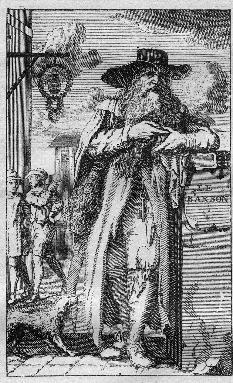 Pierre de Montmaur (1576 -1650) erudyta, francuski poeta łacińskiego wyrazu - grawer autorstwa Unknown artist