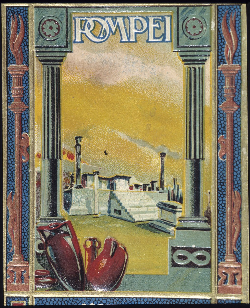 Pompeje. autorstwa Unknown artist