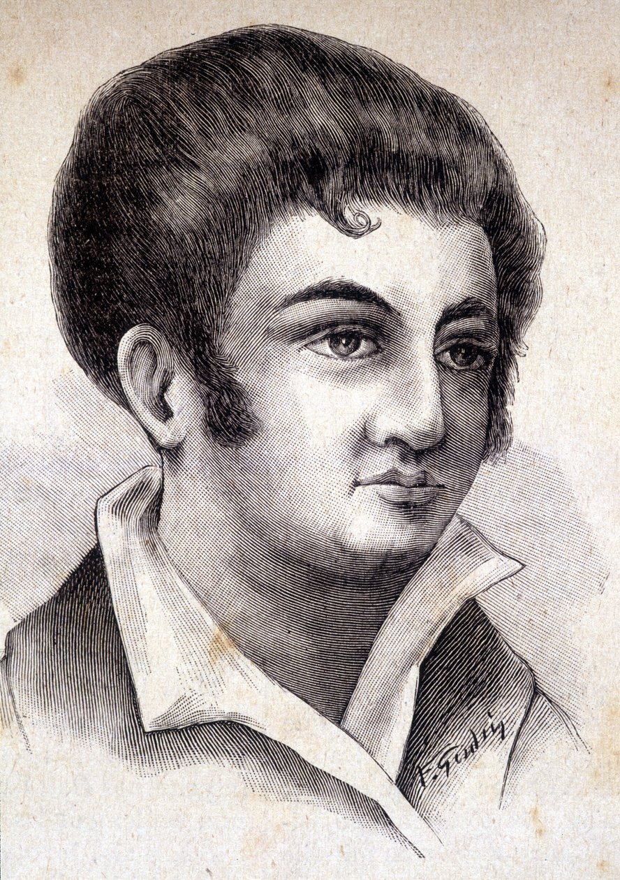 Portret Jean Flévée, intymny korespondent Napoleona I (1767 - 1839) - w „Les Contemporains””, b.d. koniec XIX wieku. autorstwa Unknown artist
