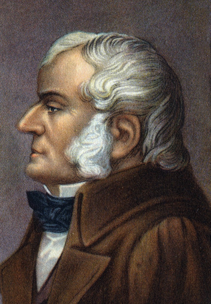 Portret Johna Daltona, angielskiego fizyka i chemika. autorstwa Unknown Artist
