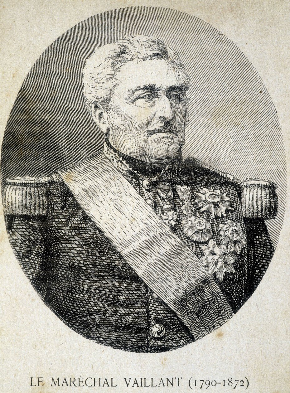 Portret marszałka Vaillanta (1790 - 1872) - w „”Les Contemporains””, b.d. koniec XIX wieku. autorstwa Unknown artist