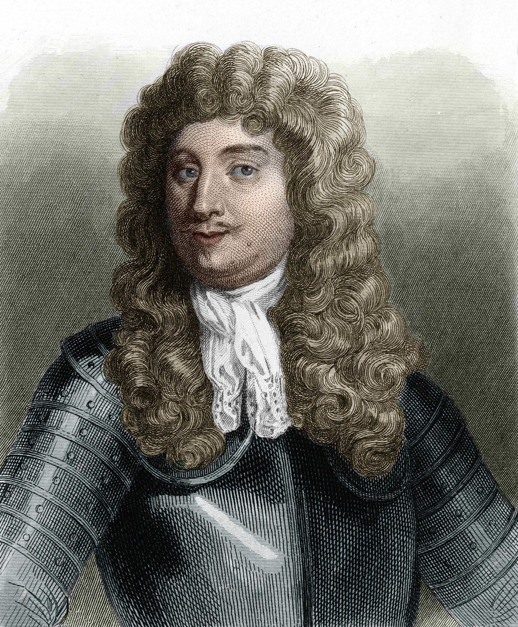 Portret Abrahama, markiza Duquesne (1610 - 1688), francuskiego marynarza - w Histoire des Français autorstwa Lavallée, rycina, bd. autorstwa Unknown artist