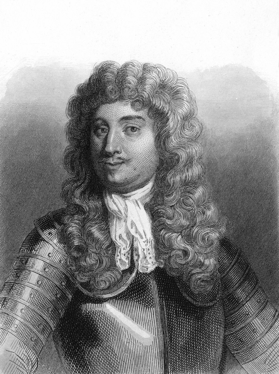 Portret Abrahama, markiza Duquesne (1610 - 1688), francuskiego marynarza - w „Histoire des Français” Lavallée, rycina, sd. autorstwa Unknown artist