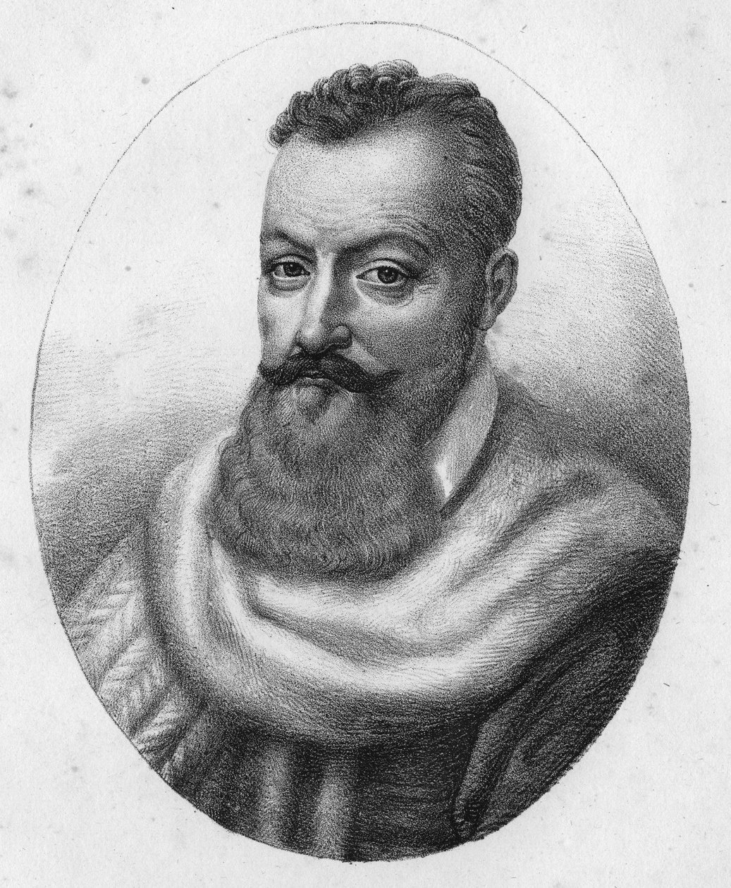Portret Achillesa de Harlay, hrabiego Beaumont Magistrat (1536-1619). autorstwa Unknown artist