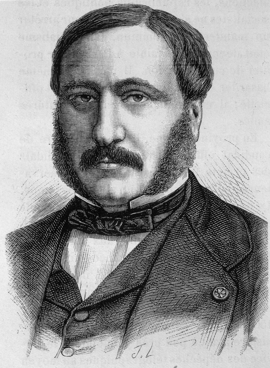 Portret Adolphe Forcade de la Roquette (1820-1874). autorstwa Unknown artist