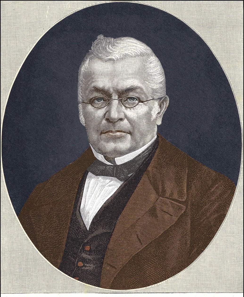Portret Adolphe Thiers (1797 - 1877) - druk kolorowy autorstwa Unknown artist
