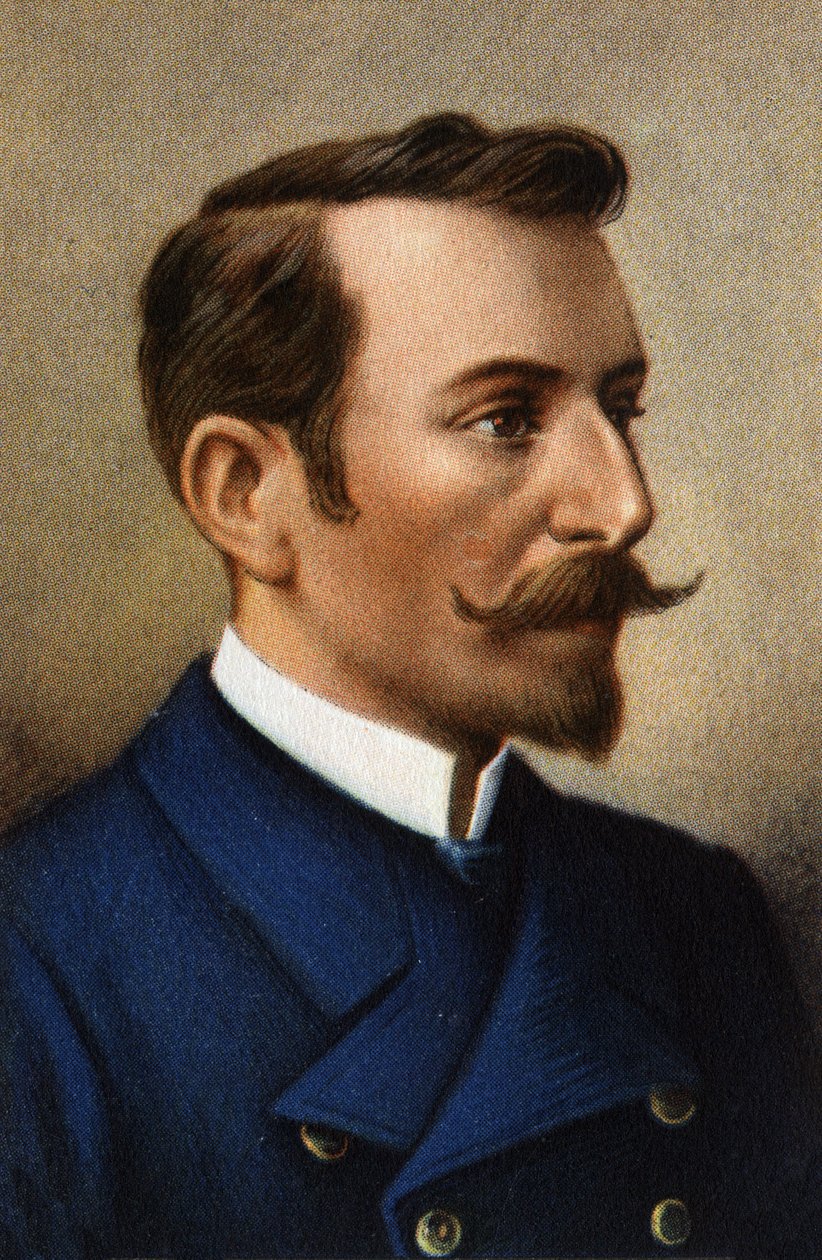 Portret Adriena de Gerlache autorstwa Unknown Artist