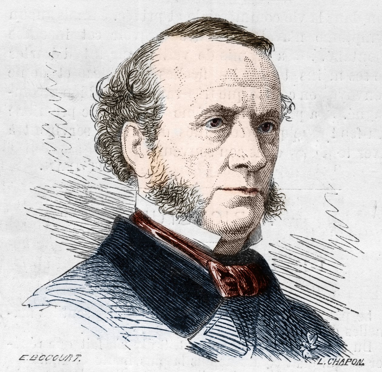 Portret Alberta Grisara (1808-1869) belgijskiego kompozytora. autorstwa Unknown artist