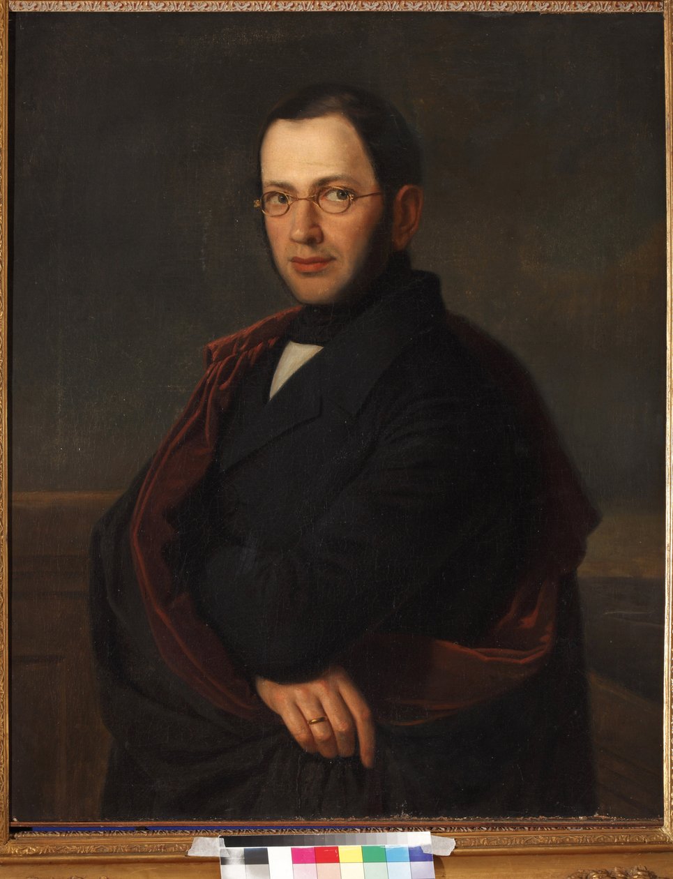 Portret Aleksandra Nikołajewicza Raewskiego (1795-1868), Anonim. olej na płótnie autorstwa Unknown artist