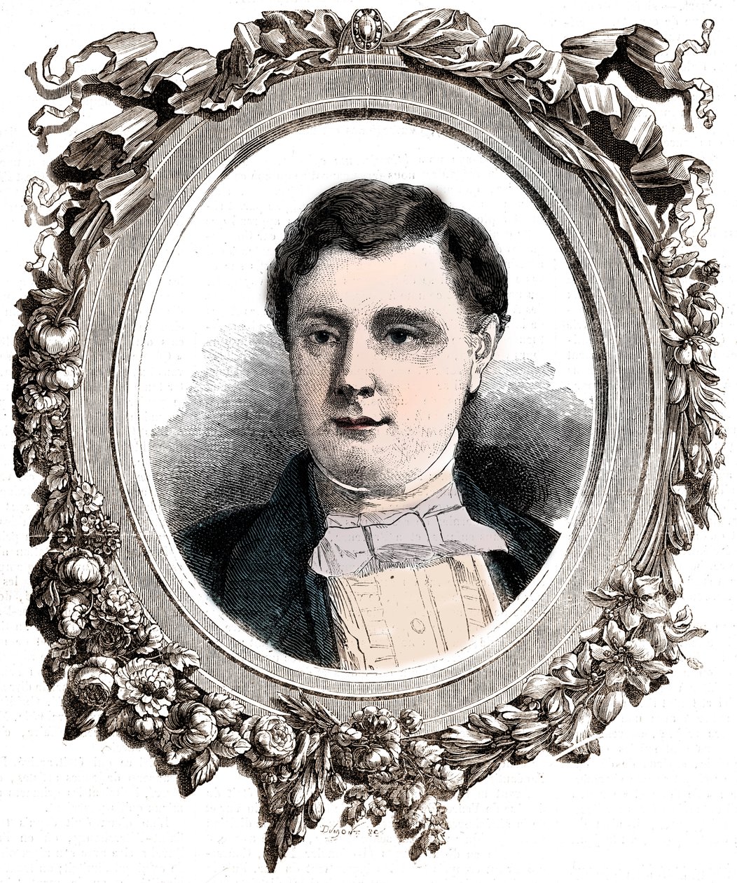 Portret Aleksandra Josepha Colonny-Walewskiego (1810-1868), naturalnego dziecka Napoleona i Marii Walewskich, ministra spraw zagranicznych Francji - Alexandre Josepha Colonny (1810-1868), hrabiego Walewskiego, syna Napoleona I i Marii Walewskich, polityka  autorstwa Unknown artist