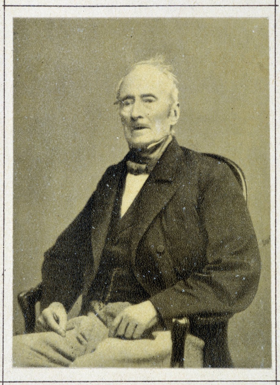 Portret Alfonsa de Lamartine (1790 - 1869) w 1867 r. autorstwa Unknown artist