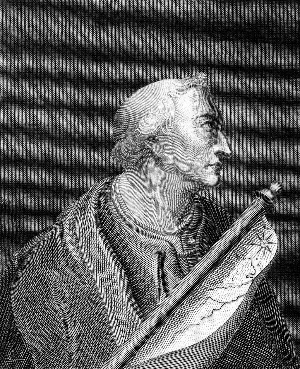Portret Amerigo Vespucciego (1454-1512) Włoski nawigator autorstwa Unknown artist