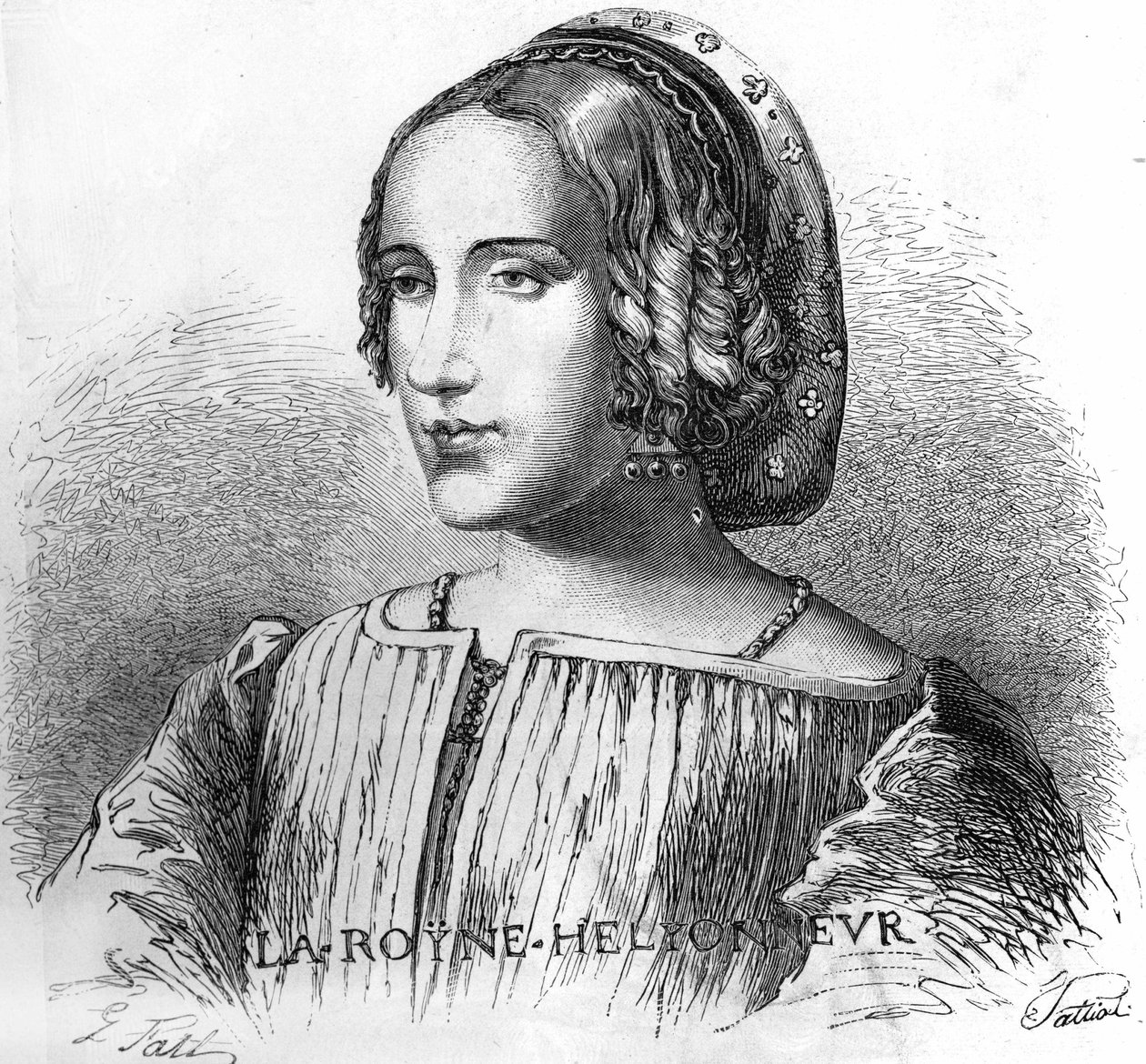 Portret Anny de Boleyn (Anna lub Ann Bolin i Anne Bullen autorstwa Unknown artist