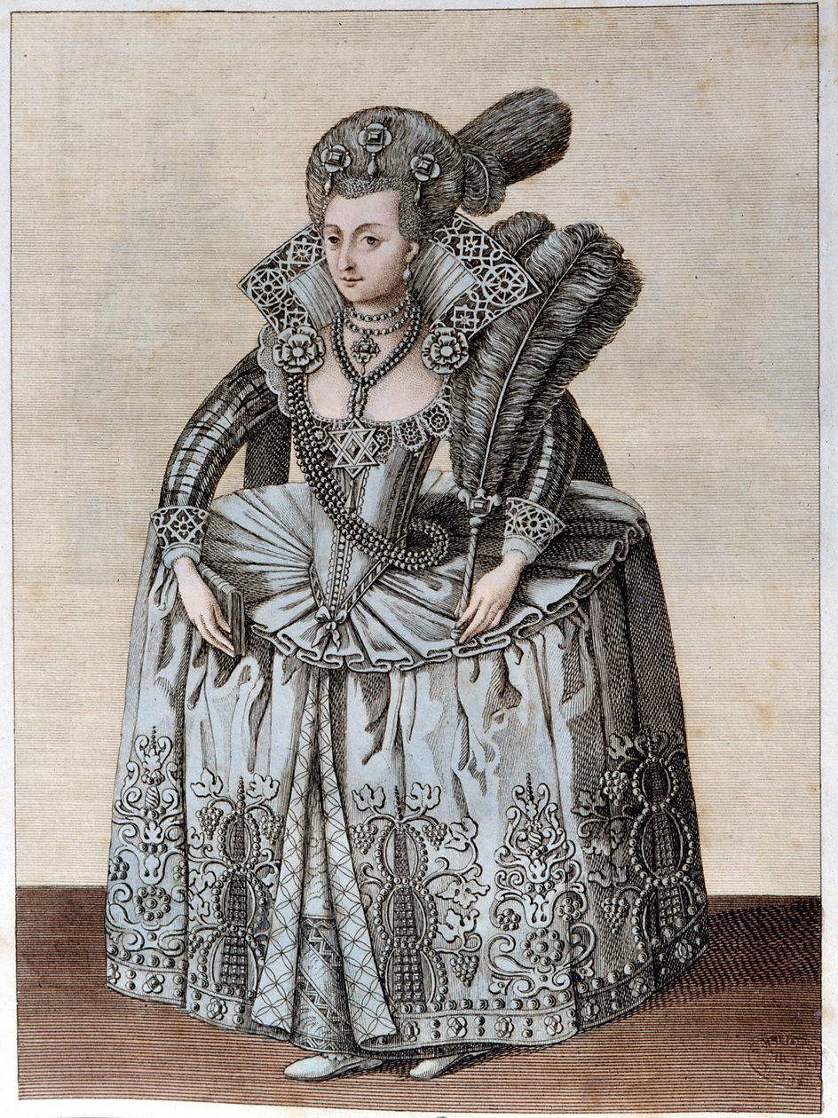 Portret Anny Danii, królowej Anglii (Kopenhaga autorstwa Unknown artist