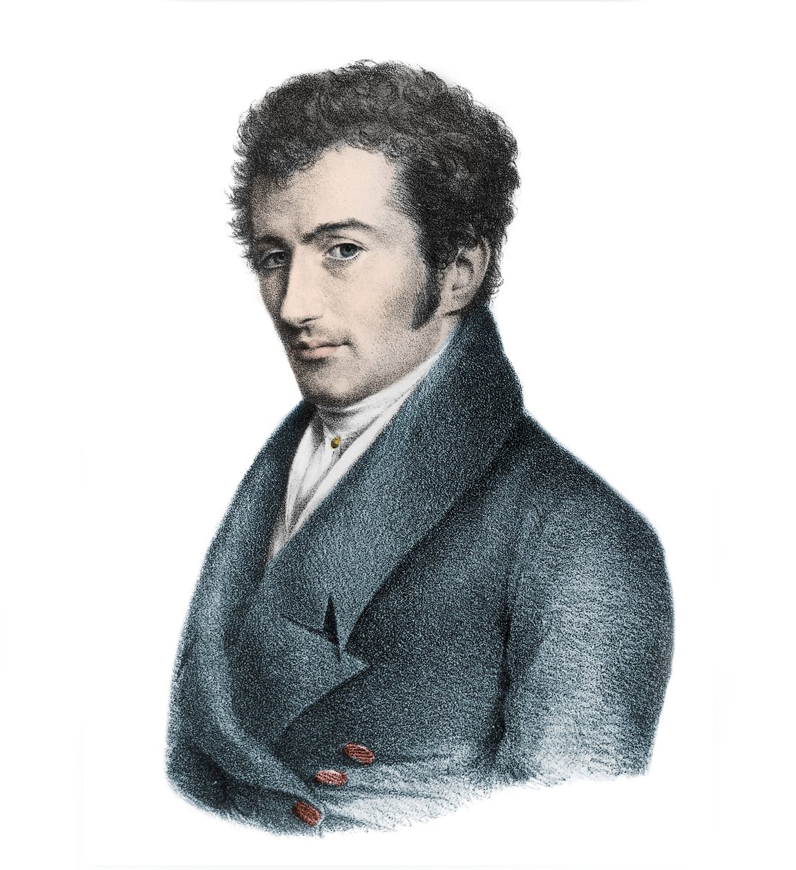 Portret Anselma Huttenbrennera (1794-1868) kompozytor austriacki autorstwa Unknown artist