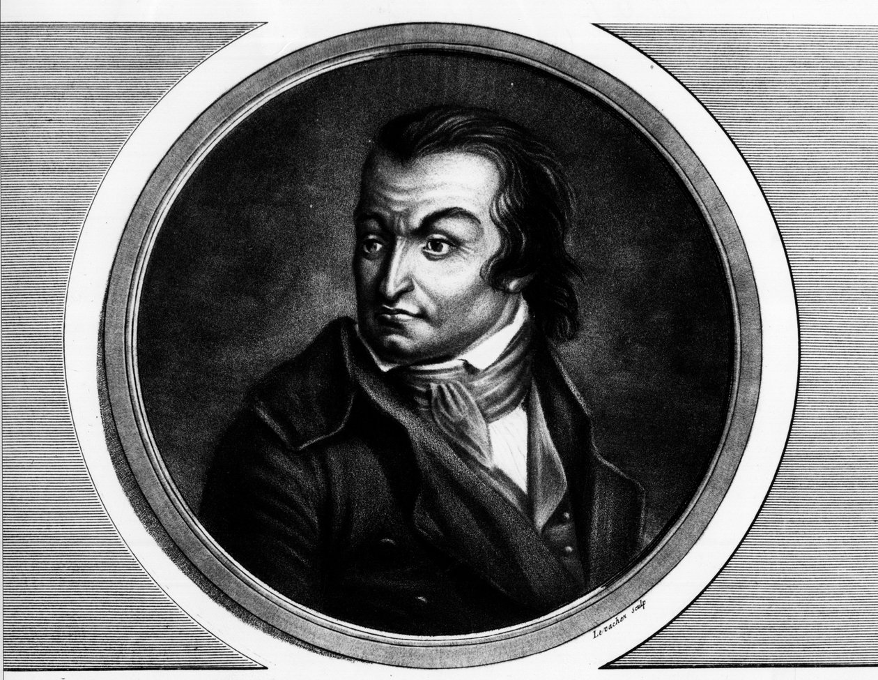 Portret Antoine Quentina Fouquier-Tinville (Fouquier Tinville autorstwa Unknown artist