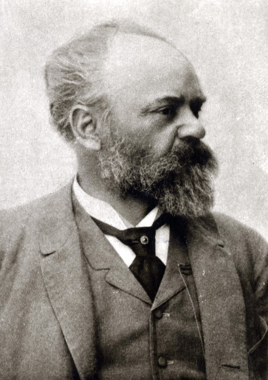 Portret Antona (Antonina) Dvoraka (1841 - 1904), czeskiego kompozytora. autorstwa Unknown artist